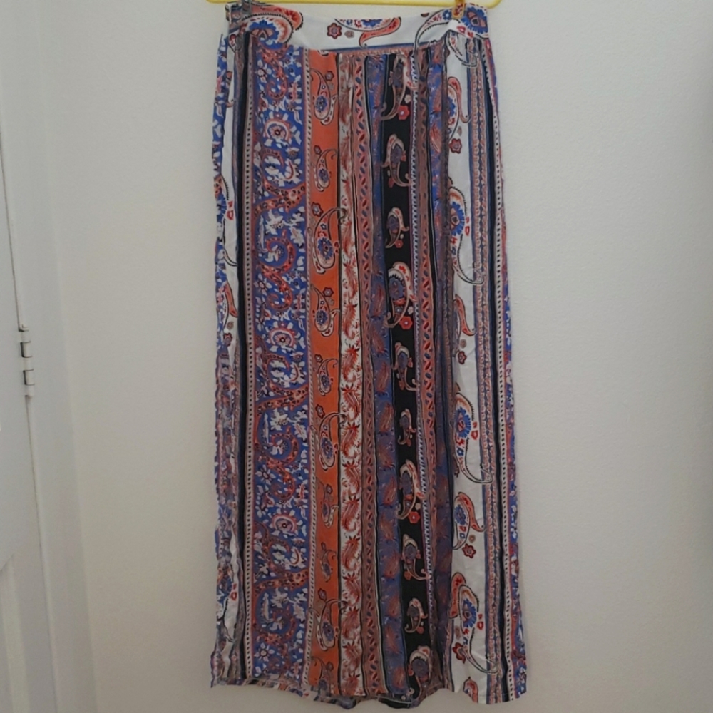 High Waisted Maxi Skirt